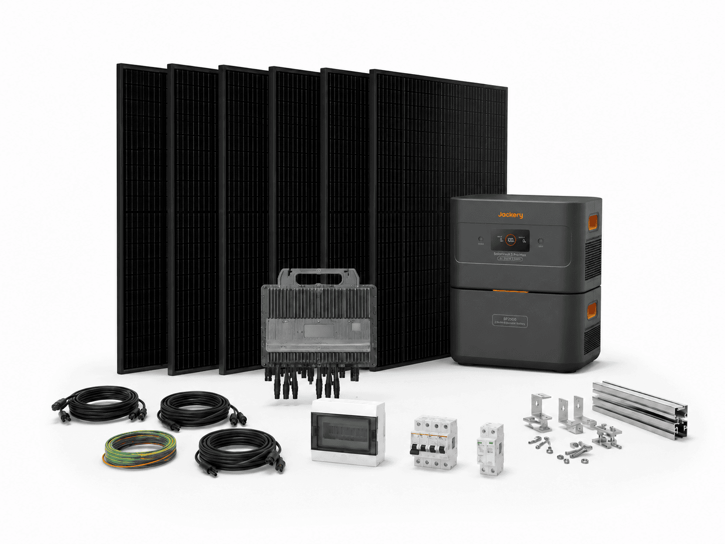 Kit 3 kWc · J’installe moi-même · Avec batterie