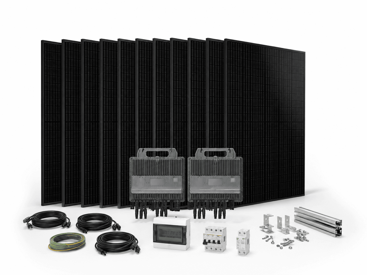 Composition du Kit 6 kWc · J’installe moi-même · Sans batterie